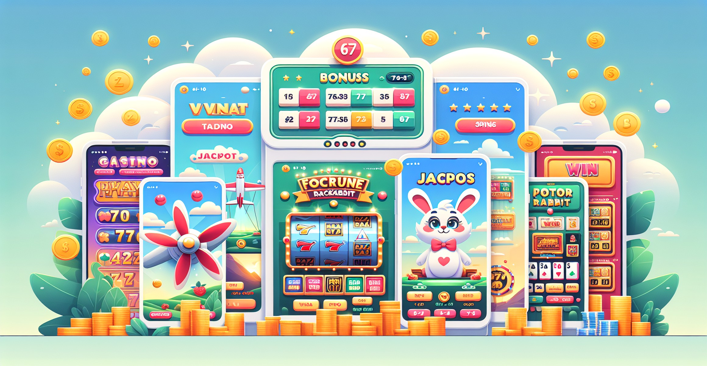 Fortune Rabbit slots game at Real Money Gambling Online, offering exciting chances to win.